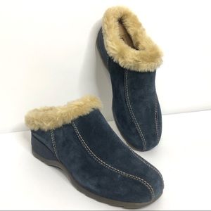 sporto suede clogs